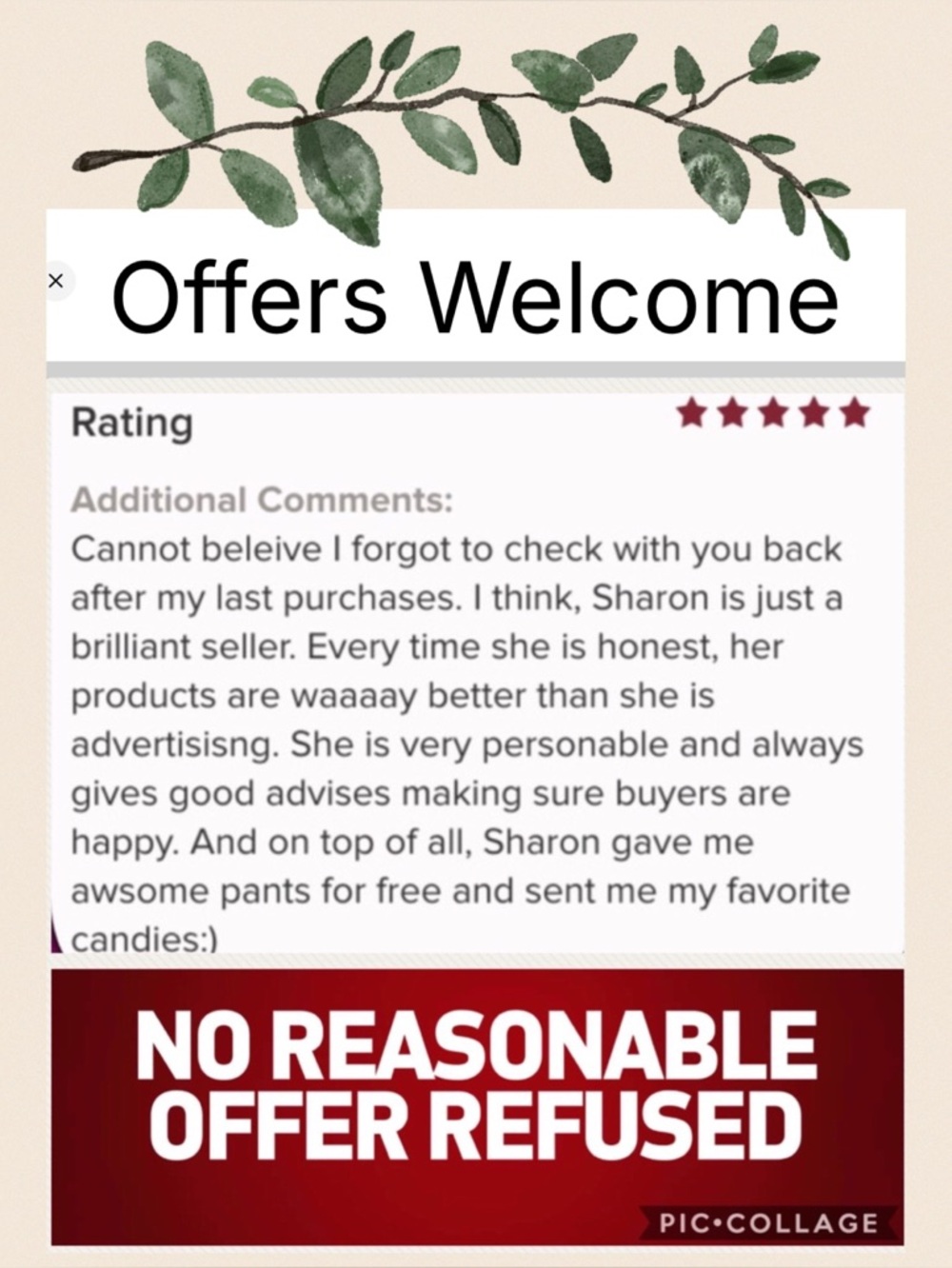☕️Enjoy your coffee & Make an  OFFER